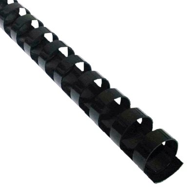 BUR | Reliure Plastique 5 / 16'' 19A Noir